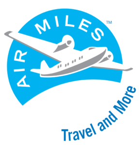 Air Miles logo, representing the Air Miles Reward Miles program offered by EcoTech Windows and Doors for window purchases.